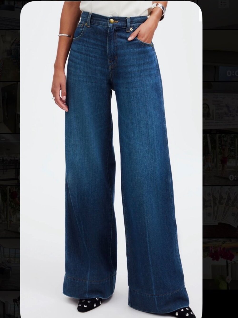Madewell Super Wide Leg Jeans